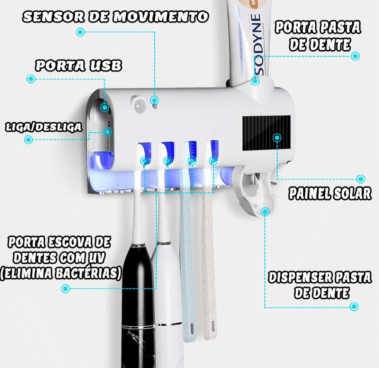 SOPORTE PARA CEPILLO DE DIENTES