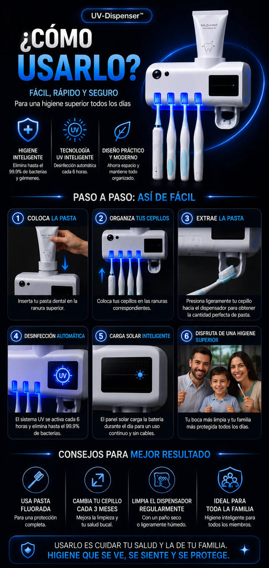SOPORTE PARA CEPILLO DE DIENTES